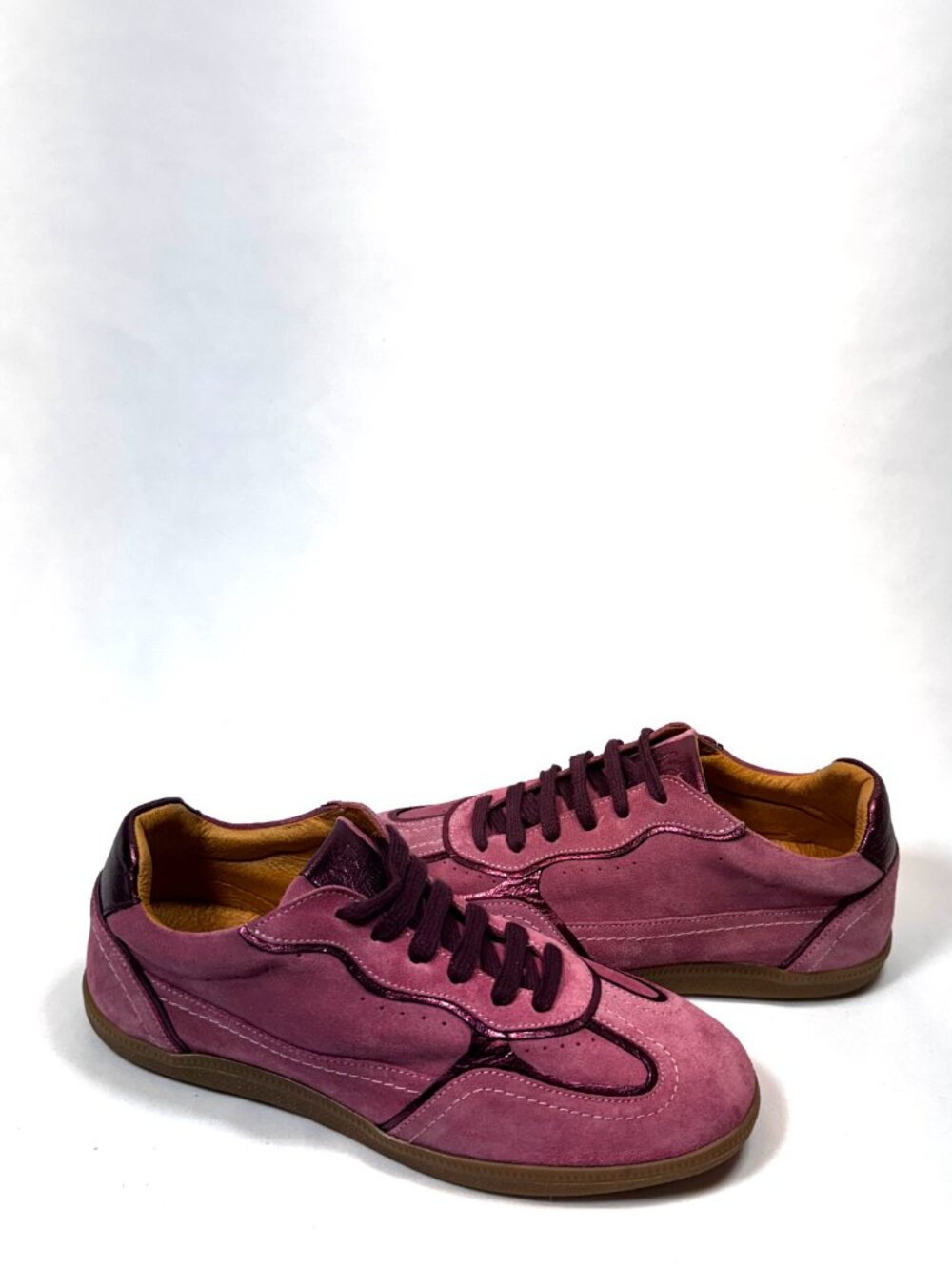 MIZ MOOZ SUEDE LACE UP CASUAL SNEAKERS ROSE 37EU / 7US #S-46